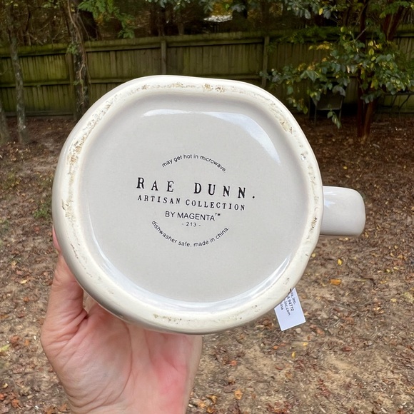 NWT Rae Dunn CLUCK Double Sided Chick Ceramic Mug - Picture 10 of 10